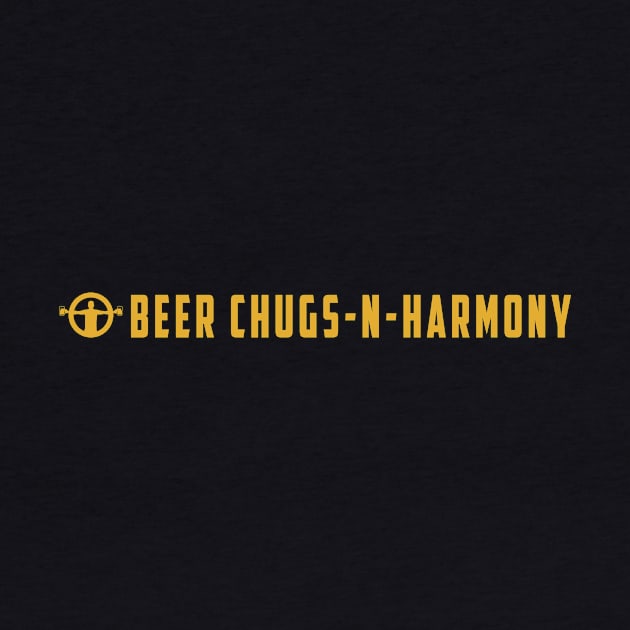 Beer Chugs-n-Harmony Long Logo by The BS Podcast Network